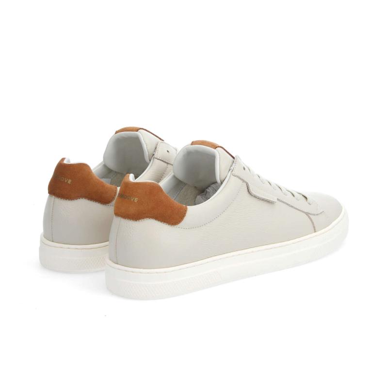 SPARK CLAY M - GR.LEATHER/SUED - BEIGE/HONEY